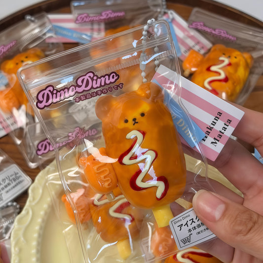 Little Bear Cheese Stick Squishy