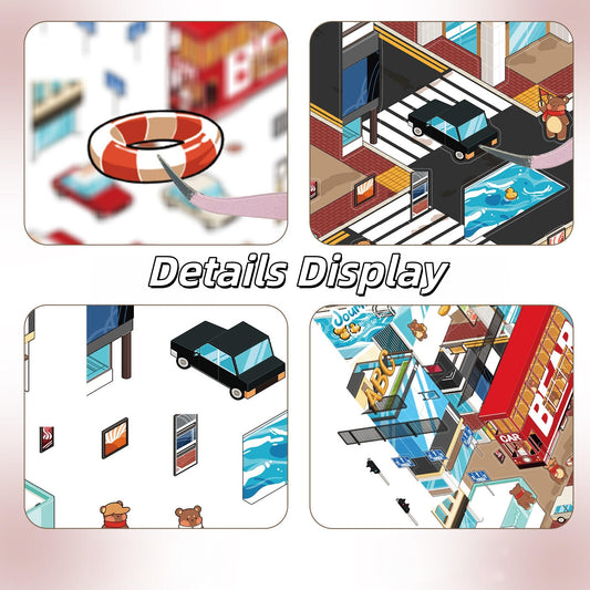A Trip to Hong Kong 3D Sticker