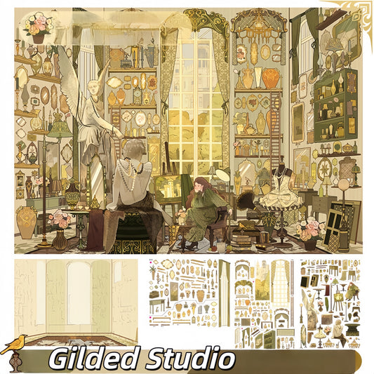 Revelry Corners 3D Sticker | 2 Cute Miniature Scenes