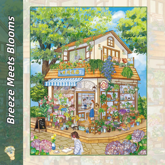 Where Spring Stays 3D Sticker | 6 Cute Miniature Scenes
