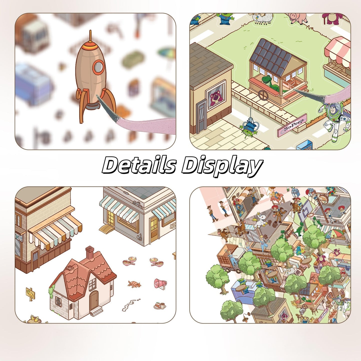 Toy Townlet 3D Sticker