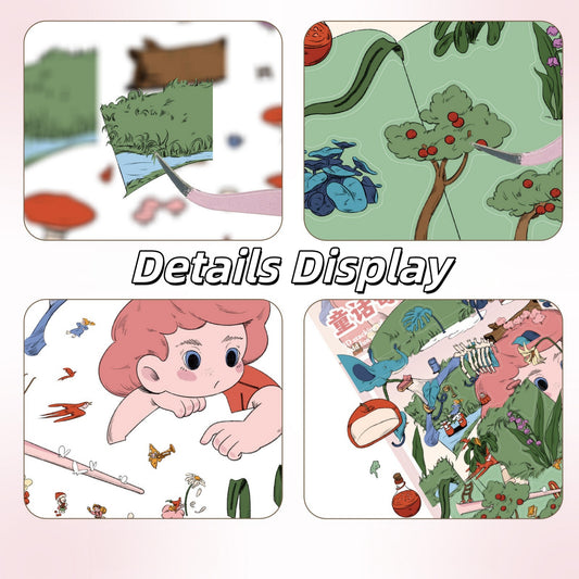 Fairy Tale Wonder Adventure 3D Sticker