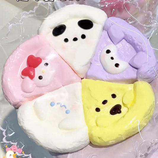 Coconut Cheese Pizza Squishy