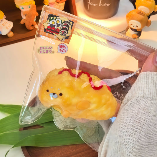 Seal Tempura Shrimp Rice Ball Squishy