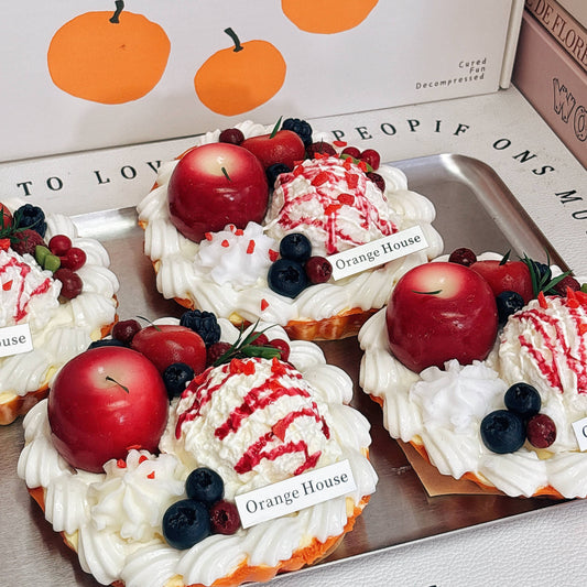 Christmas Peace Fruit Large Tart Squishy