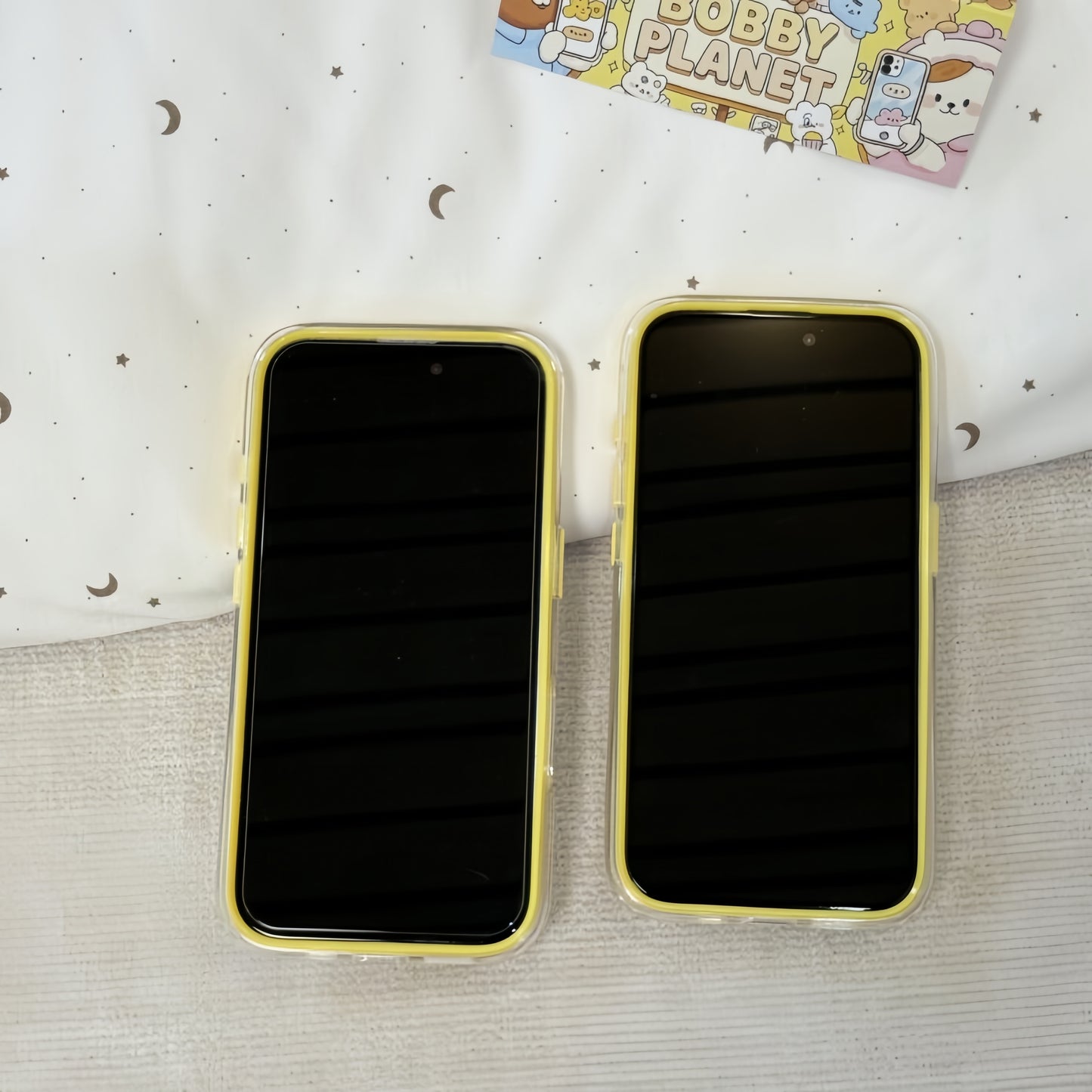 Cartoon Butter Bear Magnetic Stand Silicone Phone Case