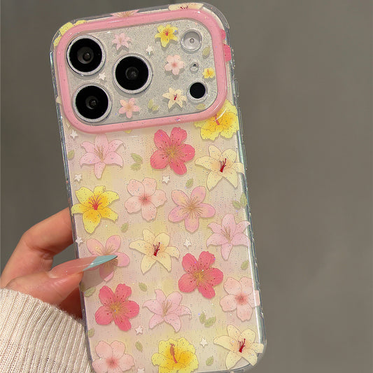 Oil Painting Lily Acrylic Phone Case