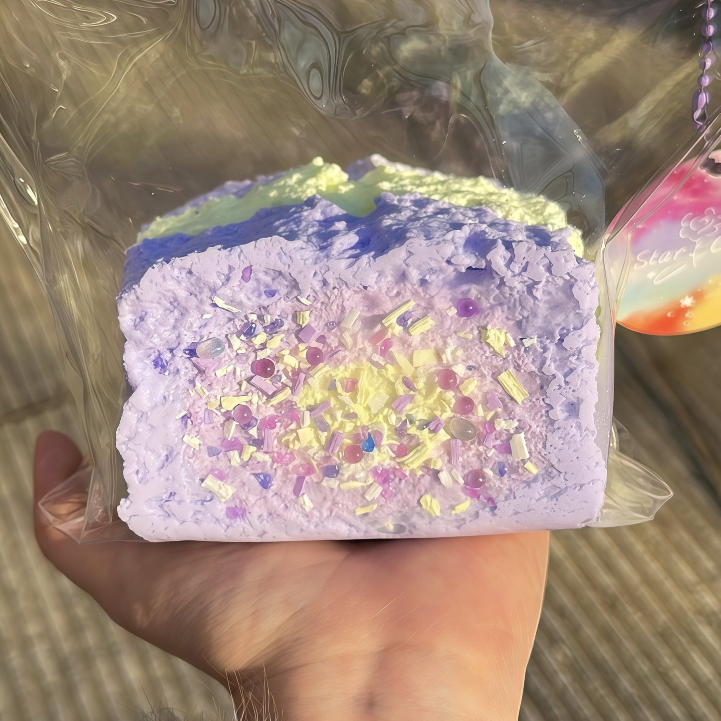 Artisan Violette Lune Éternelle Toast Squishy