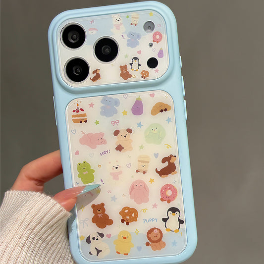 Baby Blue Little Animal Acrylic Phone Case