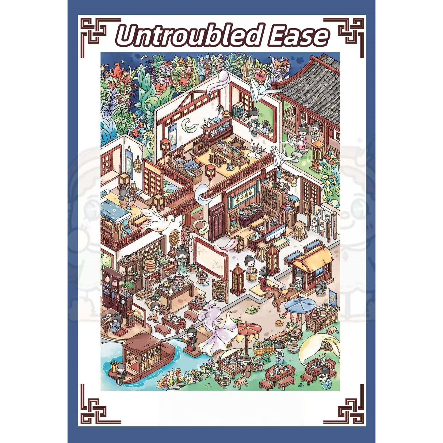 Strange Tales 3D Sticker | 2 Cute Miniature Scenes