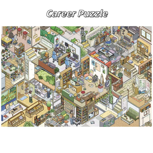 Exploration Journals 3D Sticker | 2 Cute Miniature Scenes
