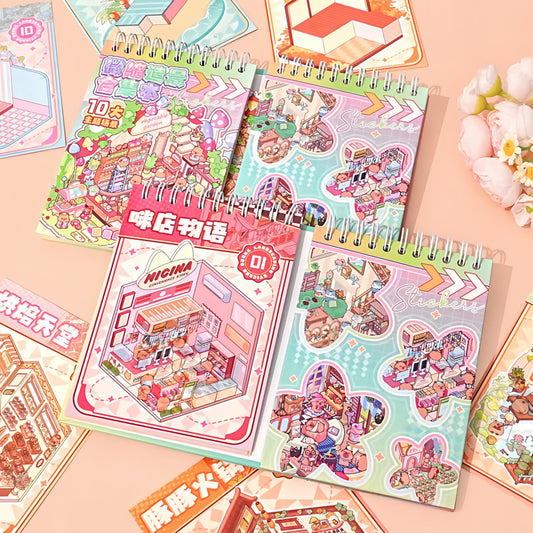 Paws Daily 3D Sticker Book