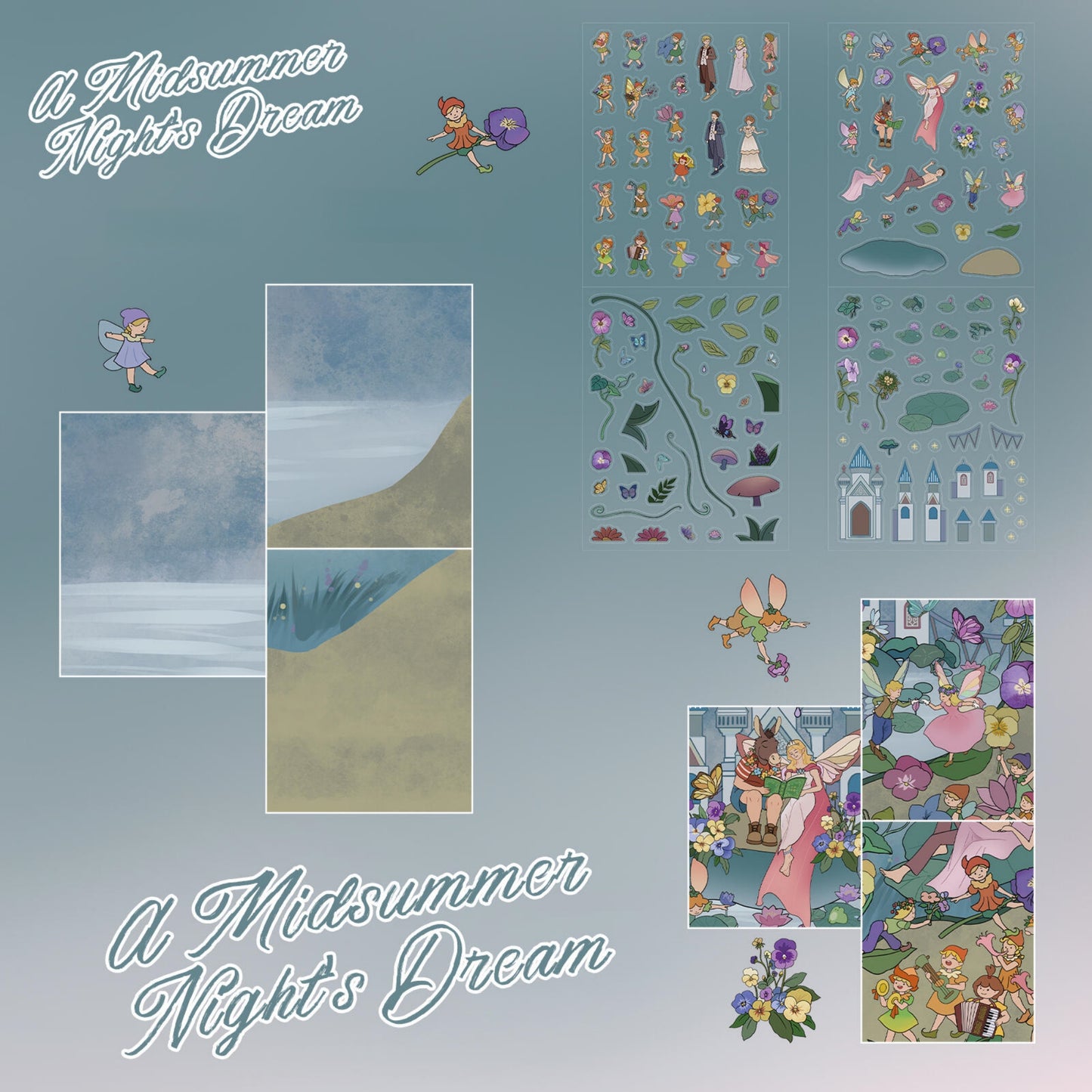 A Midsummer Night's Dream 3D Sticker