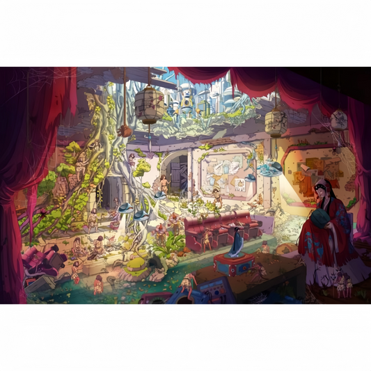 The Savage on the Stage 3D Sticker