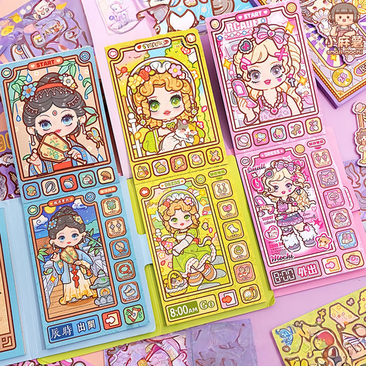 Dress Up 3D Sticker Book