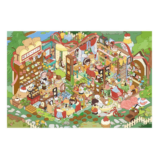 Leisure Daily 3D Sticker | 2 Cute Miniature Scenes