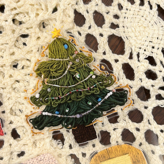 Embroidery Memories 3D Sticker