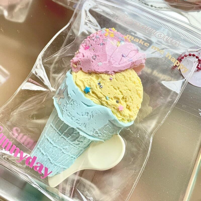 Assorted Ice Cream Cone Squishy