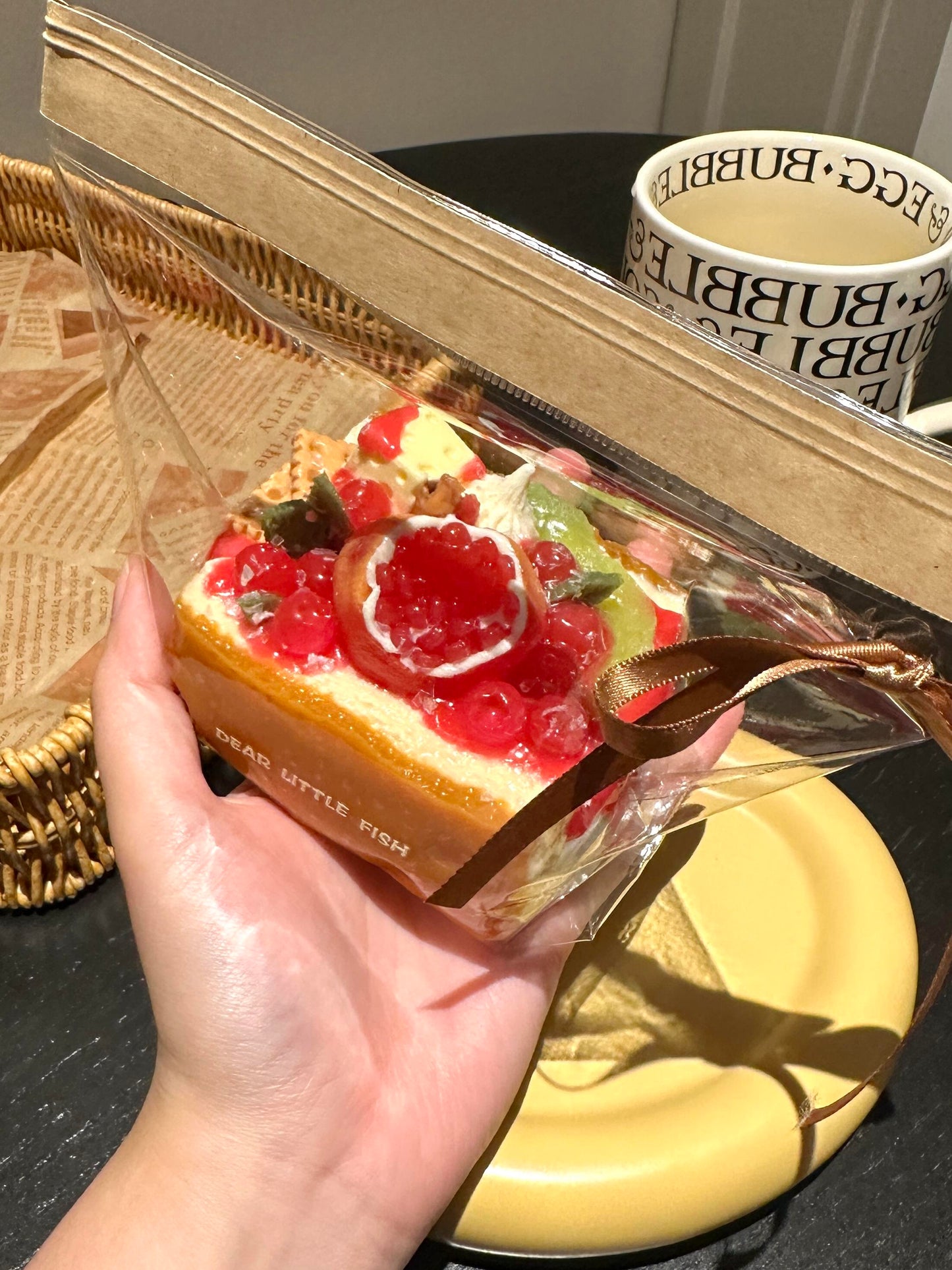 Fruit Cream Sandwich Squishy