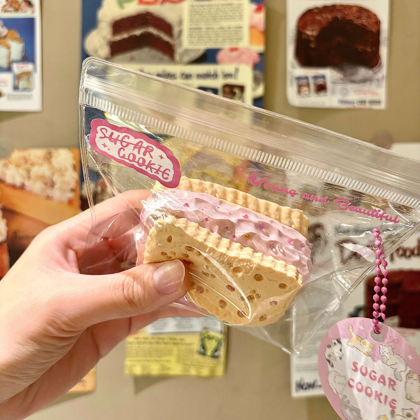 Sandwich Biscuit Squishy