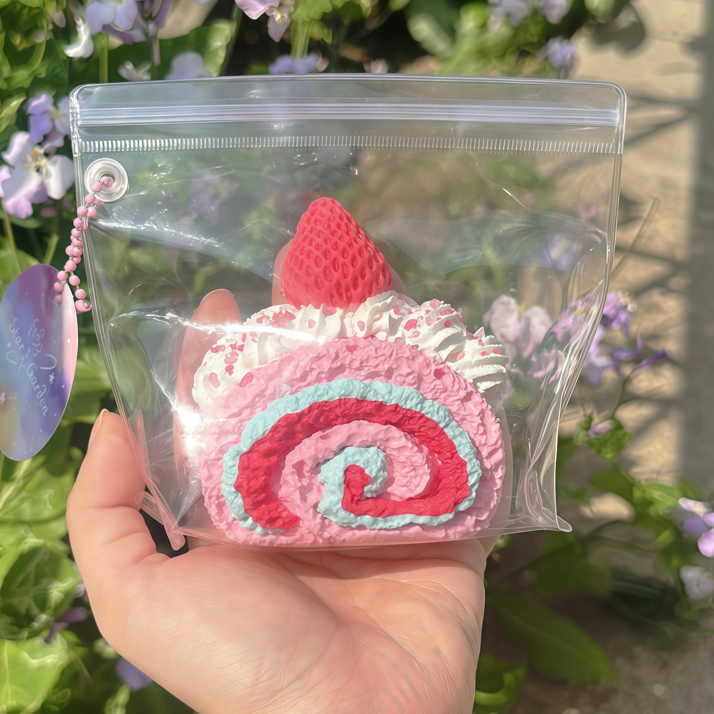 Strawberry Snow Cap Roll