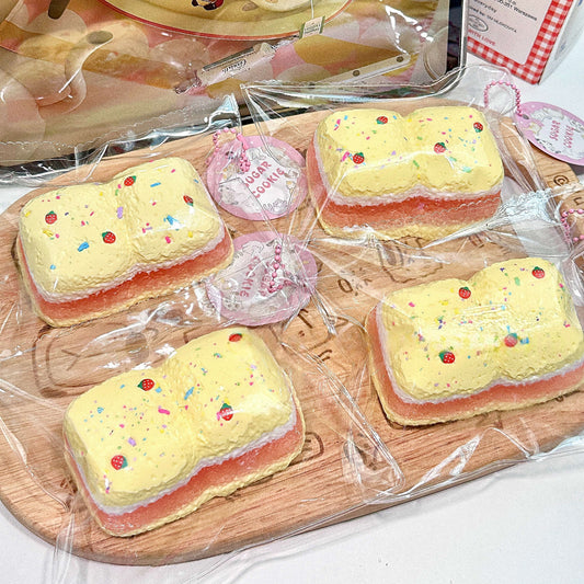 Strawberry Milk Cake Squishy