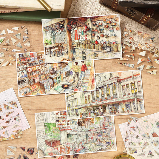 The Innocent Years 3D Sticker | 8 Cute Miniature Scenes