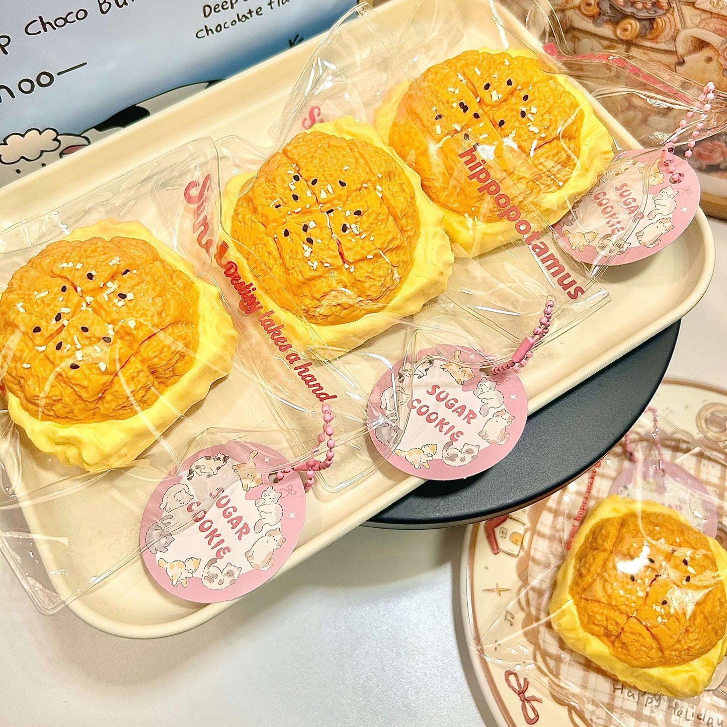 Pineapple Bun Squishy