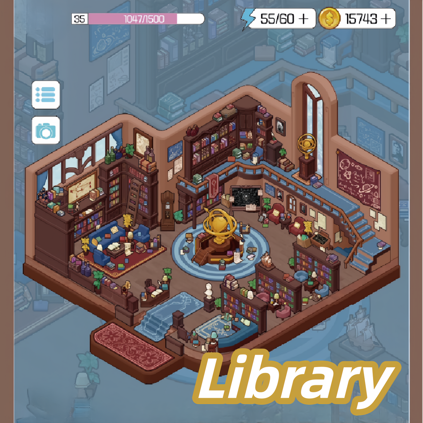 Exhibition Hall 3D Sticker | 3 Cute Miniature Scenes