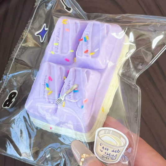 Taro Raw Chocolate Squishy