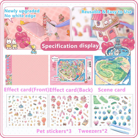 Dream Wedding 3D Sticker - Island Wedding