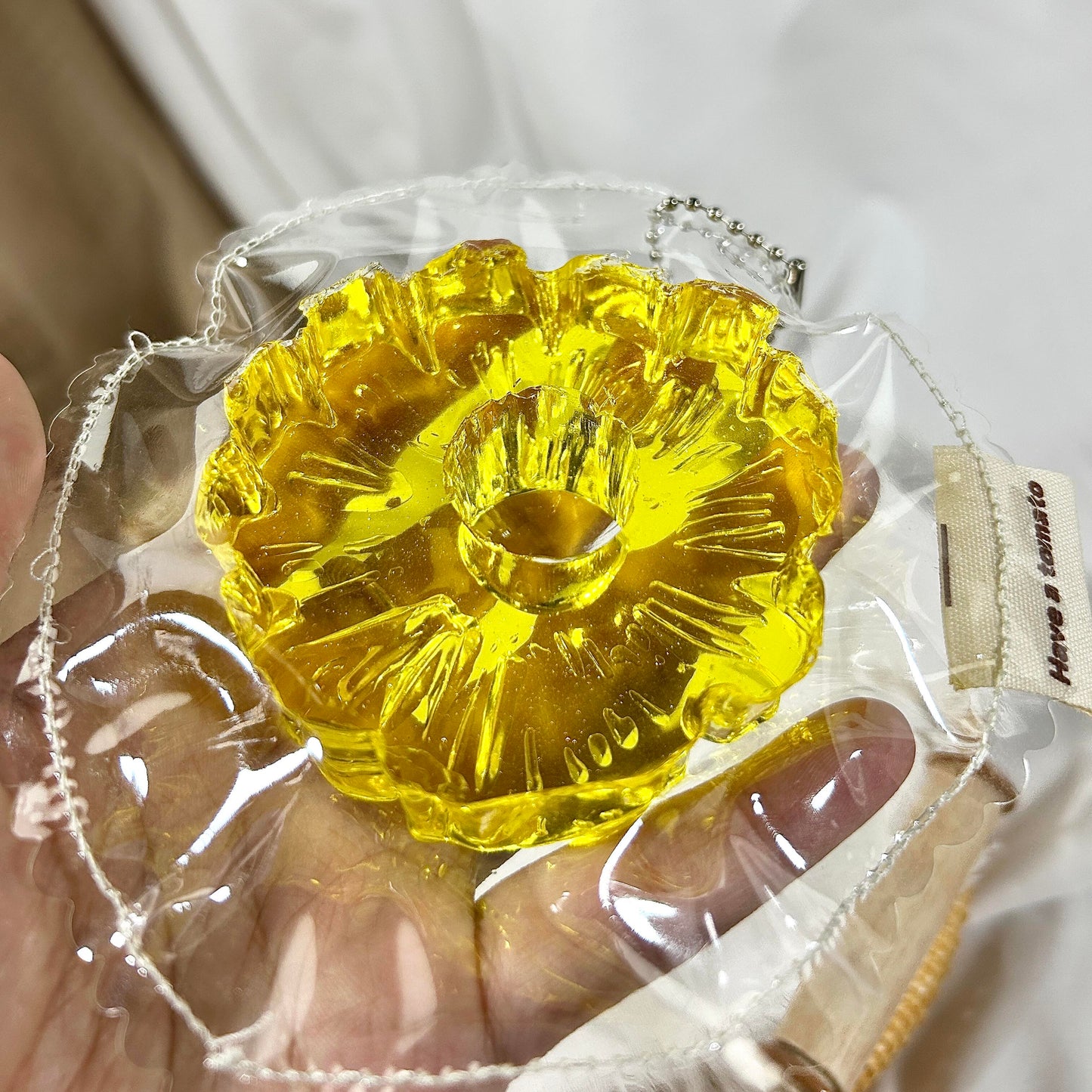 Crystal Pineapple Ring Squishy