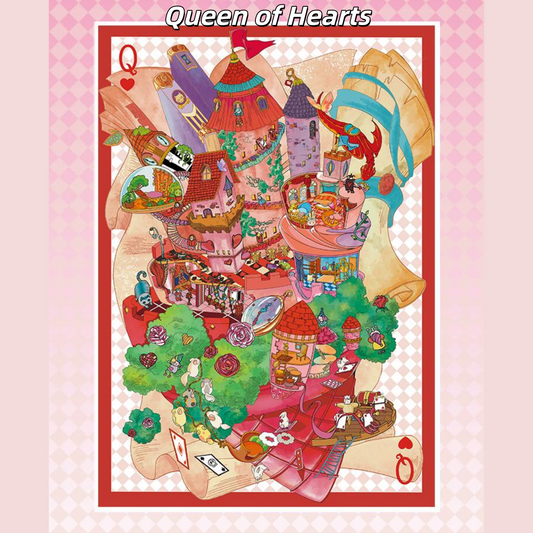 Ace Alice 3D Sticker | 4 Cute Miniature Scenes