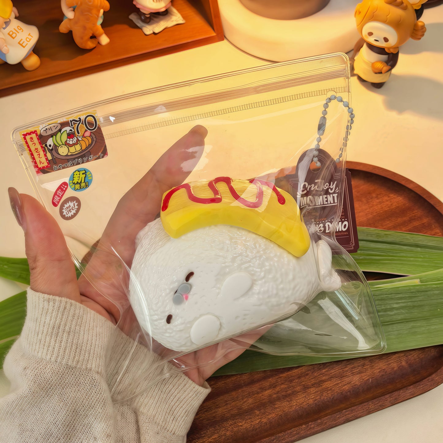 Seal Tempura Shrimp Rice Ball Squishy