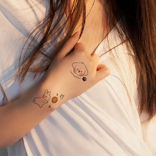 Tiny Tatties Temporary Tattoo