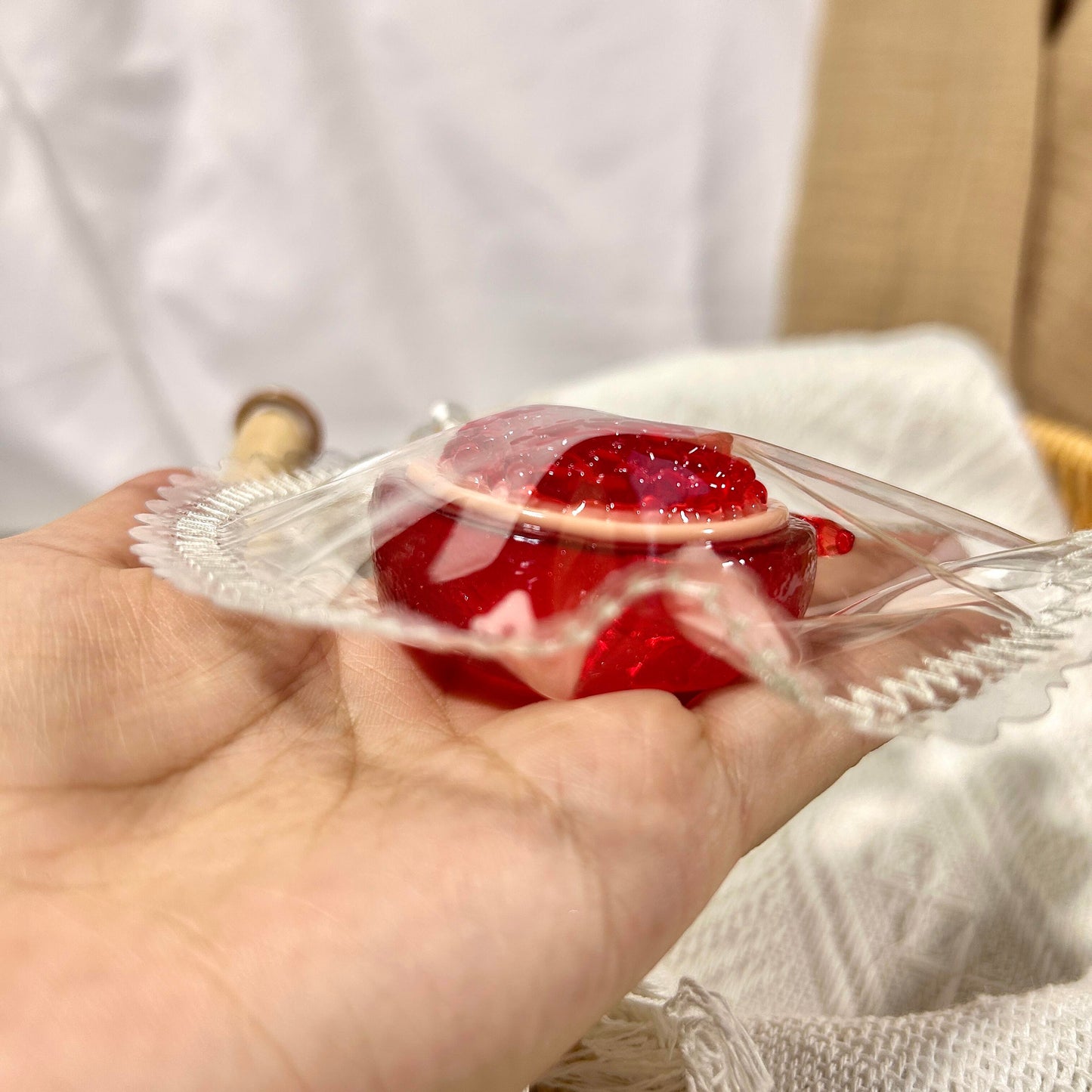 Crystal Pomegranate Squishy