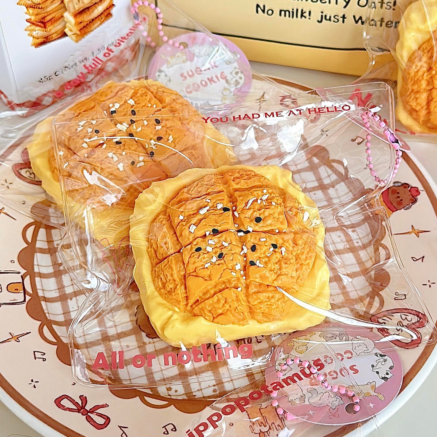 Pineapple Bun Squishy