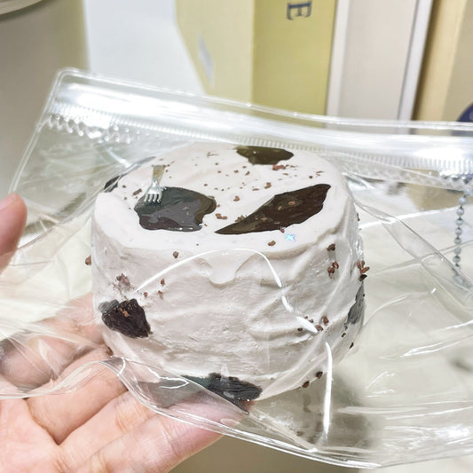 Raw Chocolate Frosting Cake Squishy