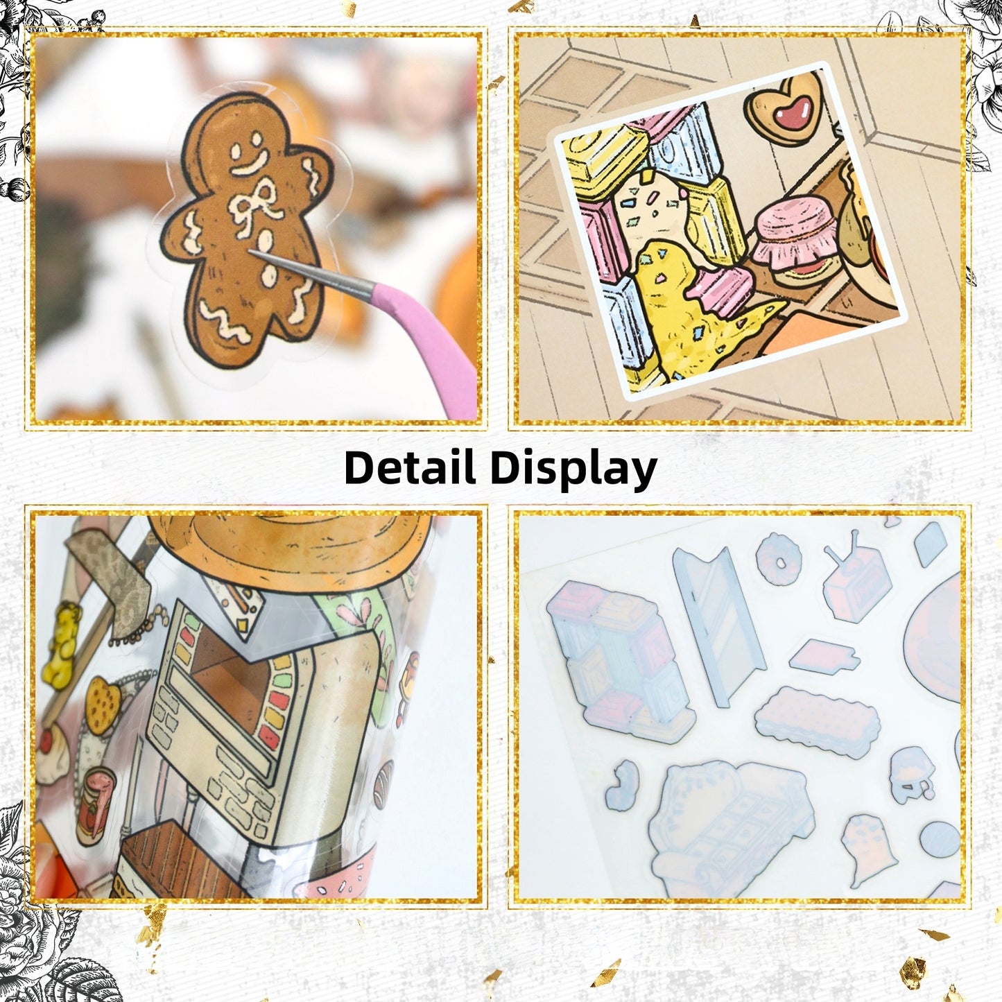 Mystic Hidden Chamber 3D Sticker | 2 Cute Miniature Scenes