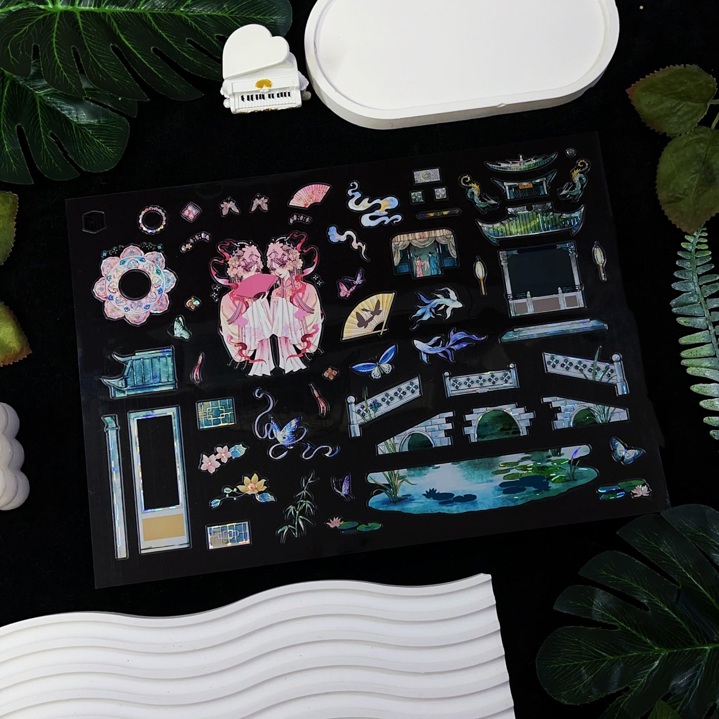 Dream Stage 3D Sticker | 2 Cute Miniature Scenes