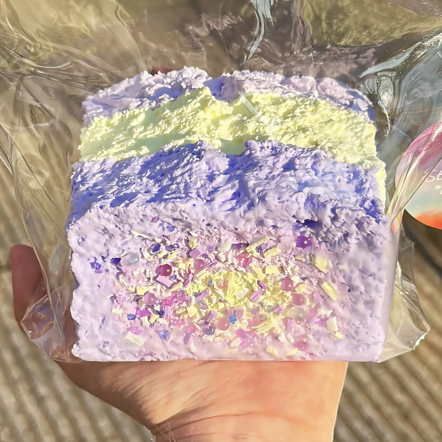 Artisan Violette Lune Éternelle Toast Squishy