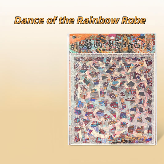 Mural Restoration 3D Sticker | 2 Cute Miniature Scenes