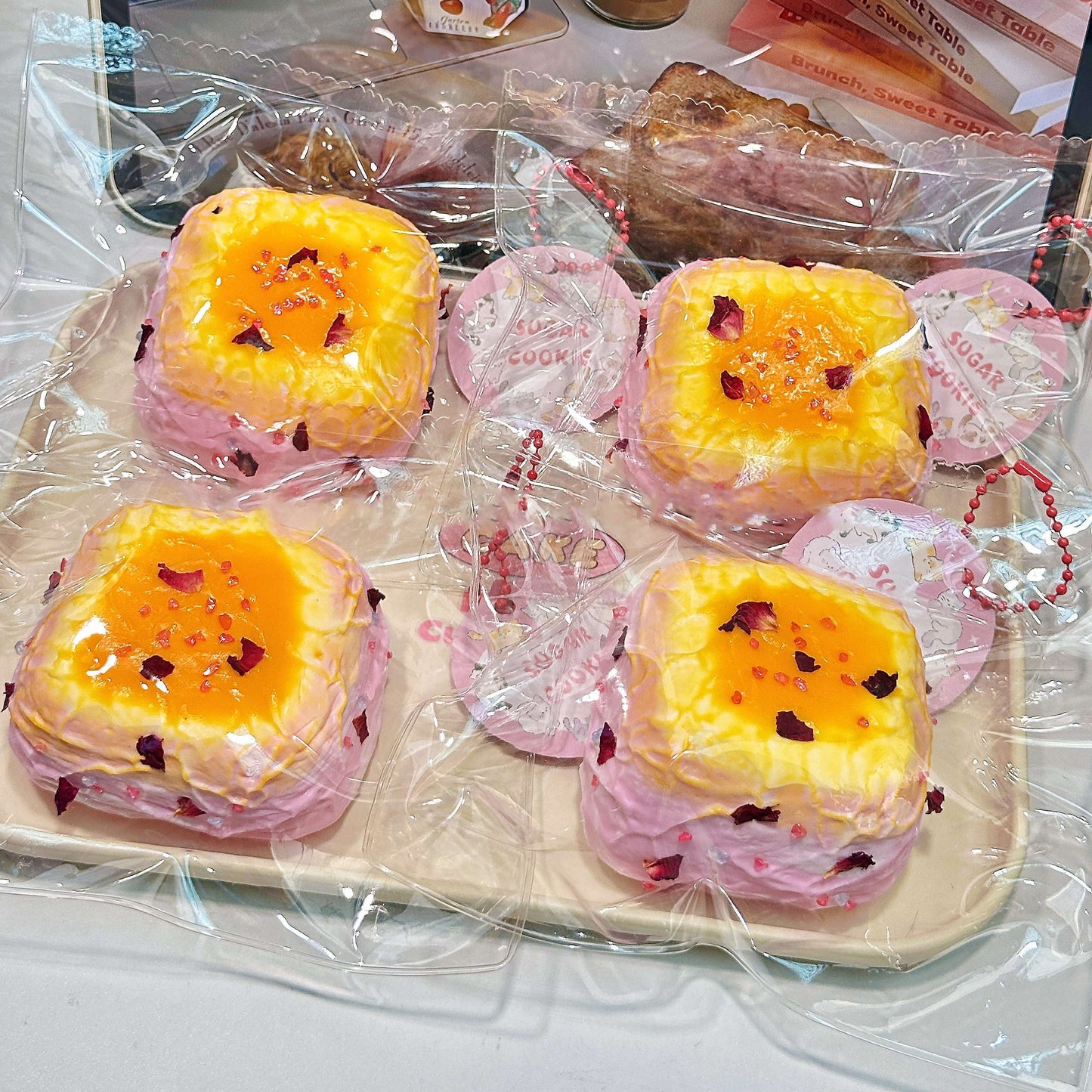 Toasted Rose Milk Skin Squishy