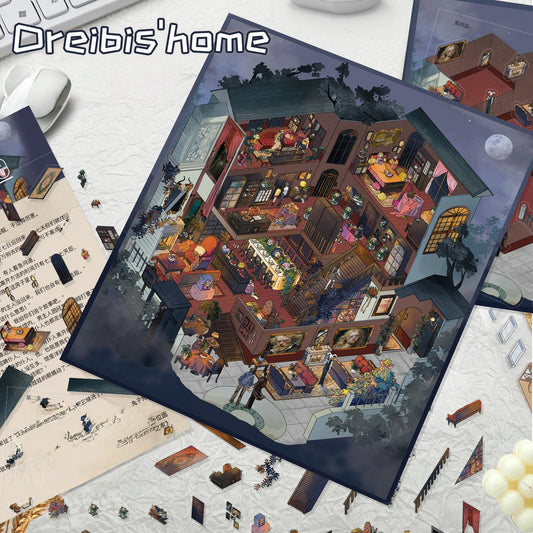 Dreibis‘ Home 3D Sticker