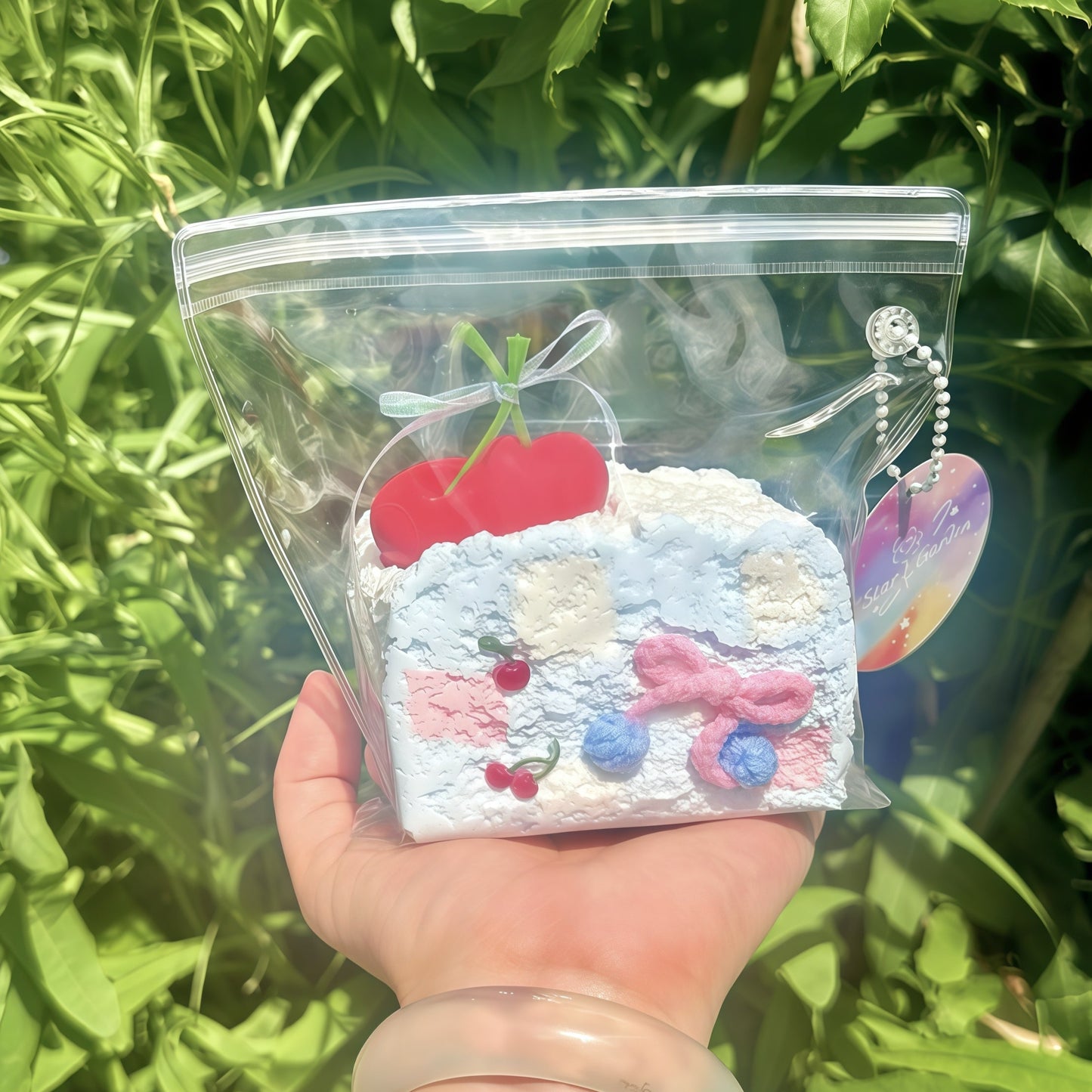 Cherry Tea Party Toast Squishy