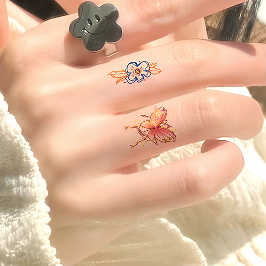 Tiny Tatties Temporary Tattoo