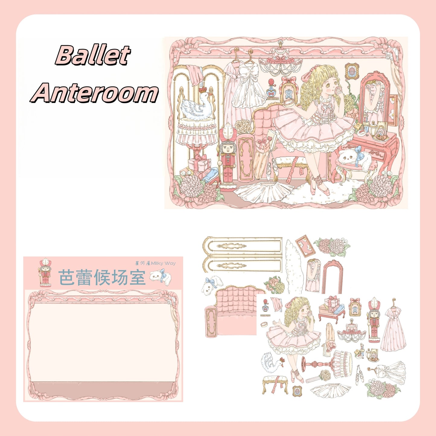 Little Moments 3D Sticker | 3 Cute Miniature Scenes