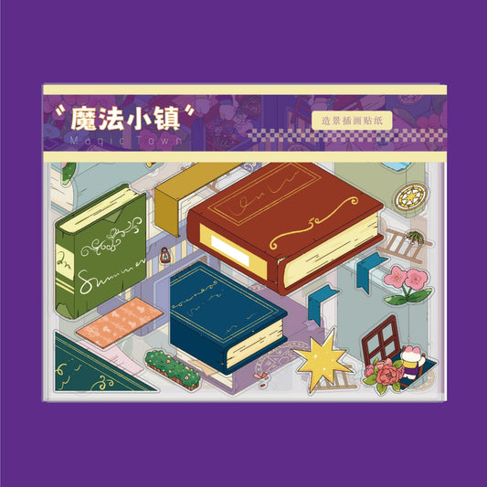 Magic Town 3D Sticker