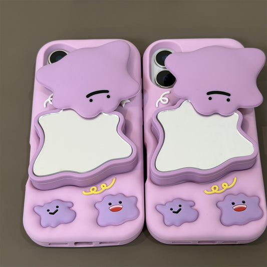 Ditto Mirror Stand Silicone Phone Case