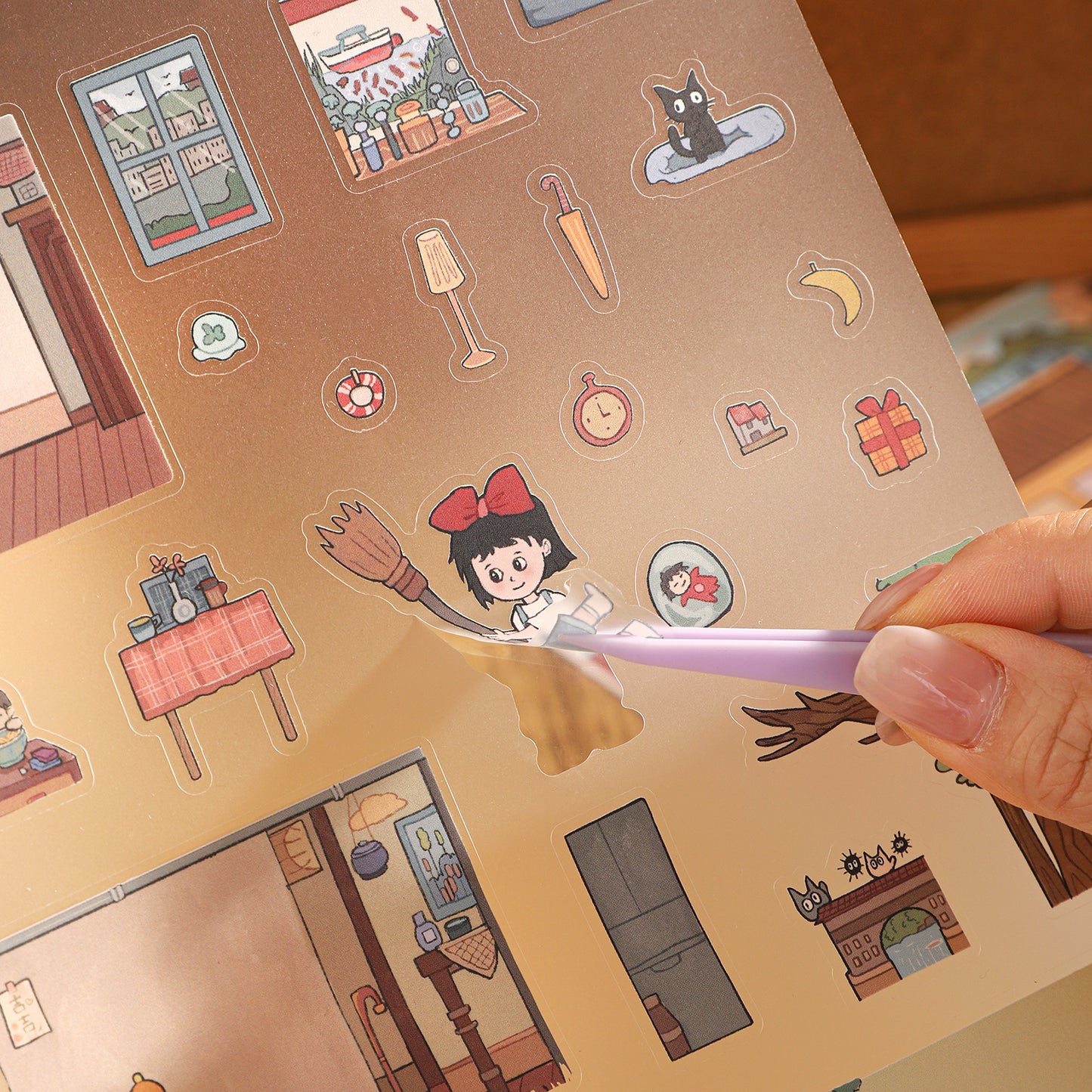 Dreamworld 3D Sticker | 3 Cute Miniature Scenes
